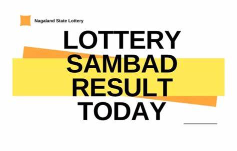 Lottery Sambad